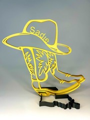 Happy Birthday, Happy 60th, 50th, 40th, 30th, Birthday Cowboy Centerpiece