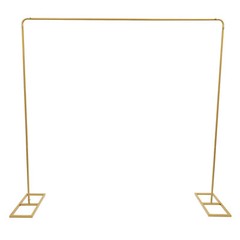 Modern Gold Metal Wedding Backdrop Stand Balloon Stand with Flower Stands