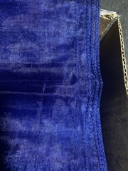 94 Navy Blue Sheer Chair Sashes/ Bows 7”x 106 Inches Long
