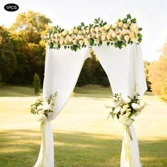 Artificial Flowers for Party Wedding 100*30cm Artificial Silk Flowers Row HOT