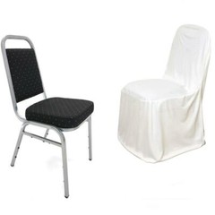 CHAIR COVERS Stretch Scuba Fitted Banquet Wedding Slipcover Decorations Supply