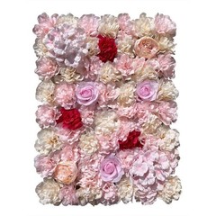 20 Pack Artificial Silk Flower Wall Panels Wedding Photography Party Venue Decor