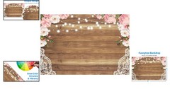 7X5ft Lightweight Wedding and Birthday Backdrop – Perfect for Photoshoots