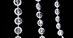 400/600/900 FT Garland Diamond Strand Acrylic Crystal Beaded Weduding Decoration