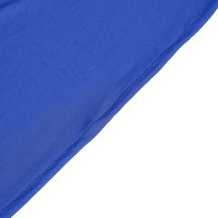 3 ROYAL BLUE Matte Fitted Spandex Round Top Arch Backdrop STAND COVERS Set