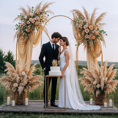 3 Pack Gold Balloon Arch Stand Set for Weddings, Parties & Baby Showers