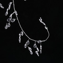 1.5M DIY Acrylic Crystal Beads Curtain Garland Branch String Party Wedding Decor