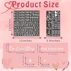 Wedding Sign Decals Wedding Party Decoration Stickers Date Personalized Selfi…