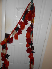Multicolor Yarn Tassel Garland Banner Just Over 5 Yards