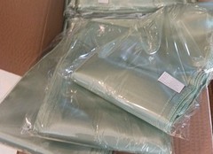 100 Pieces Sage Green Satin Chair Sashes for Wedding Reception Party Hotel Home