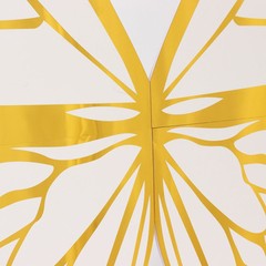 3 feet GOLD WHITE Large Butterfly Party Props Decor Party Events