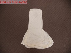 NWOT – Ivory Spandex 1 Chair Cover, One Size 1092150