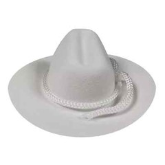 1 pc 2″ 3″ 4″Mini Cowboy Hat Western Wedding Decoration Red /Brown /Black /White