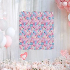 Flower Wall Decor, 23.6″ X 15.7″ Silk Rose Wall for Wedding, Party, Nursery