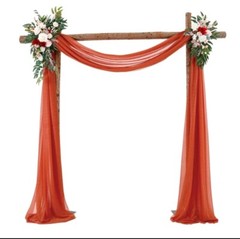 Outdoor Backdrop Curtain Densed Elastic Wedding Arch Drapes Photo Photography 2f