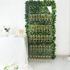 5 feet Clear 5-Tier Acrylic Wine Glass Rack Champagne Flute HOLDER STAND Party