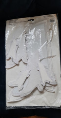 Beistle Vintage Honeycomb Hanging Bell Cluster White Tissue Decoration Wedding