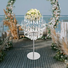 5-Tiers Flower Stand Multi-function Flower Stand Tabletop Wedding Flower Stand