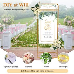 Wedding Signing Stand Perfect for Elegant and Memorable Guest Book Signatures