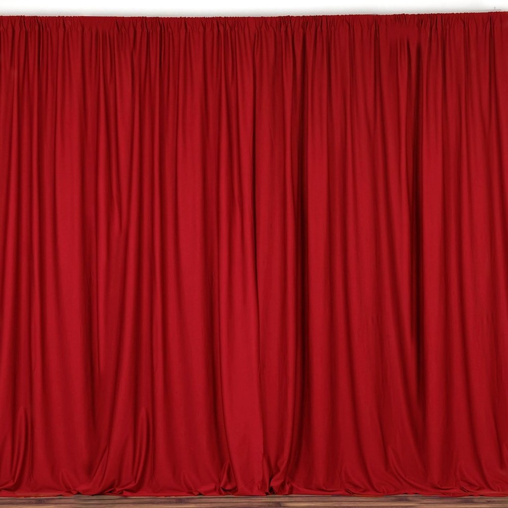 lovemyfabric 100% Polyester Window Curtain/Stage Backdrop/Photography Backdrop