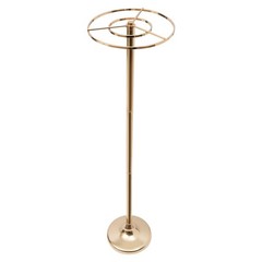 10 Pieces 75cm Gold Flower Stands with Crystal Beads for Elegant Decor