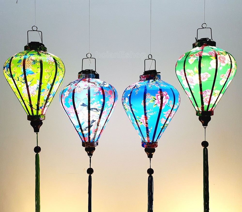 Hoi An Lanterns for Outdoor garden Party decor – lantern for patio – Set 4 pcs