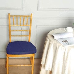 Navy Blue POLYESTER CUSHION for CHIAVARI CHAIR Wedding Ceremony Decoration