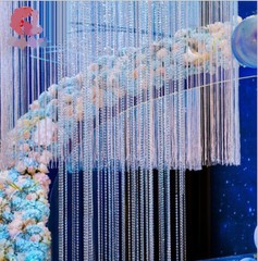 Multi-Diamond Cut Crystal Beaded Garland/Strand-72 Inch Long – 1 Piece
