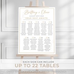 Wedding Seating Chart, Personalized Wedding Welcome Sign, Party Decorations