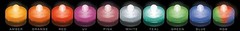 LED Bright Floral Double Tea Submersible Light Floralyte Wedding Party Floralyte