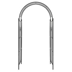 Outdoor Steel Garden Archway Trellis For Roses&Vine Climbing Plant Stand 89.5in