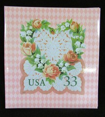 The LOVE STAMP COLLECTOR’S ALBUM : 1998 USPS : 8 Acid Free Pocket Pages : NEW