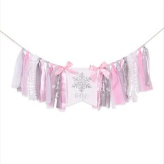 Winter Onederland High Chair Tutu-pink Onederland High Chair Banner, Garland,…