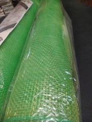 2 Rolls Deco Mesh 21″ Craig Bachman Quality 30′ Two-Tone Gold & Lime Green