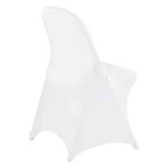 Uimoso 150PCS White Spandex Chair Covers for Weddings, Parties,and Dining Events
