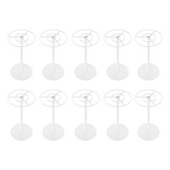10*White Wedding Flower Stands Iron 40cm Wedding Table Centerpieces Flower Stand