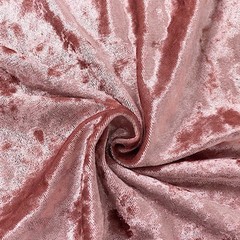 3 DUSTY ROSE Crushed Velvet Round Top Wedding Arch Backdrop STAND COVERS Set