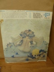 Vtg American Greetings Honeycomb Bells Cluster Tissue Wedding Table Decoration +