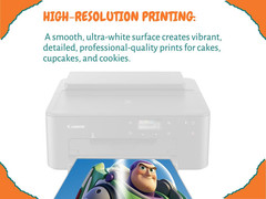 Printable Edible Wafer Paper Sheets by Vegan, Iso‑Certified