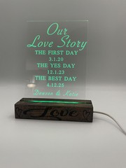 wedding Custom Made Led sign custom