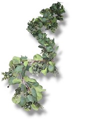 Artificial Eucalyptus Garland, 6 ft Faux Silk Eucalyptus Leaves Vines Handmade G