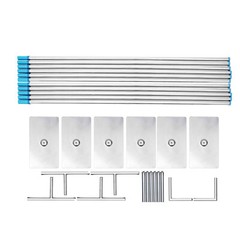 10’x50′ Backdrop Stand Pipe Kit,Background Support System Curtain Frame HOT NEW