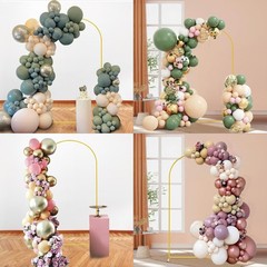 Stylish 7.2FT Wedding Arch Stand and Fitted White Cover for Your Celebrations