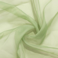 5ft x 32ft SAGE GREEN Premium Chiffon Sheer Backdrop CURTAIN PANEL Drape Party