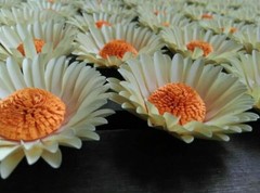 Paper flower handmade 3D handcraft wedding party venue decoration 50 pieces
