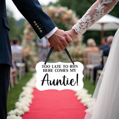 Acrylic Wedding Sign, Ring Bearer Sign, Rustic Wedding Decor Signs, Acrylic Wall