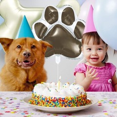 8 Pieces Dog Balloons for Birthday Party Decorations Include 4 Foil Dog Bone …