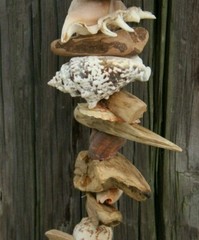 Beach Wedding Natural Ocean Decor Driftwood Garland, Handcrafted, 5 feet, Nordic