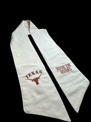 University of Texas (UT) Cotton Wreath Sash (2 Logos) 31k Stitch Hook Em Horns