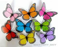 3D Butterfly Decorations Waterproof Fade Resistant for Wedding Party Decor Gifts